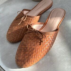 Loeffler Randall brown woven ballet flat size 7.5